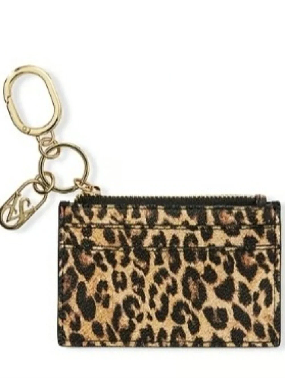 Victoria's SecretCard Holder Keychain Leopard